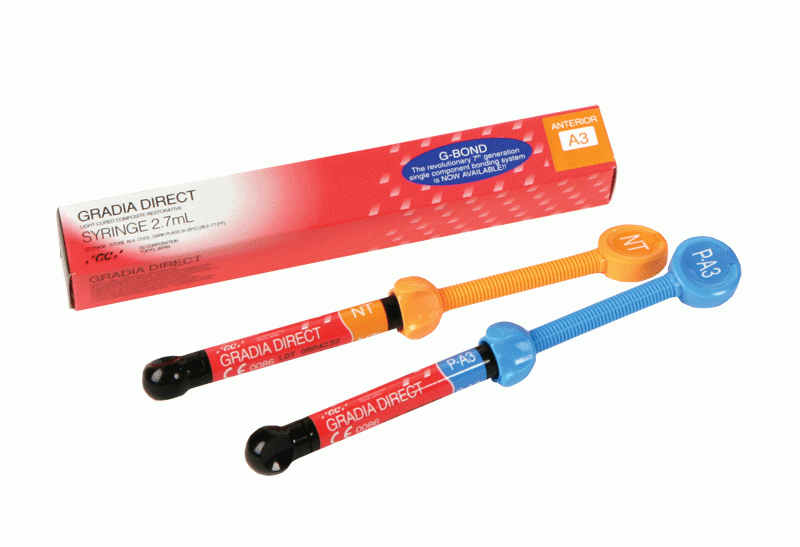 GRADIA Direct Supplement Syringe - Light-curing composite for fillings